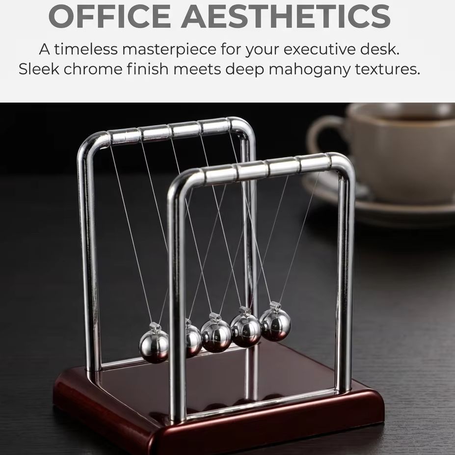 Office Technologies - Колыбель Ньютона: балансирующие шары, физическая игрушка,