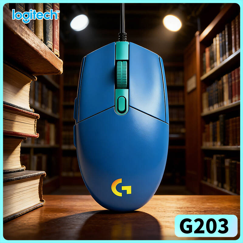 Игровая проводная мышь Logitec – обзор и цена Logitech Mouse G203